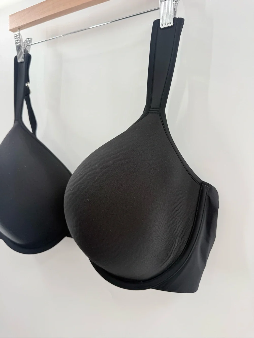 ThirdLove 24/7 Perfect Full Coverage Underwire Bra Black Comfy Size 44E